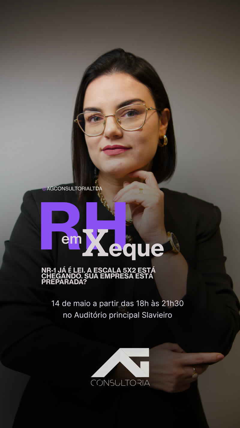 Cartaz do RH em Xeque